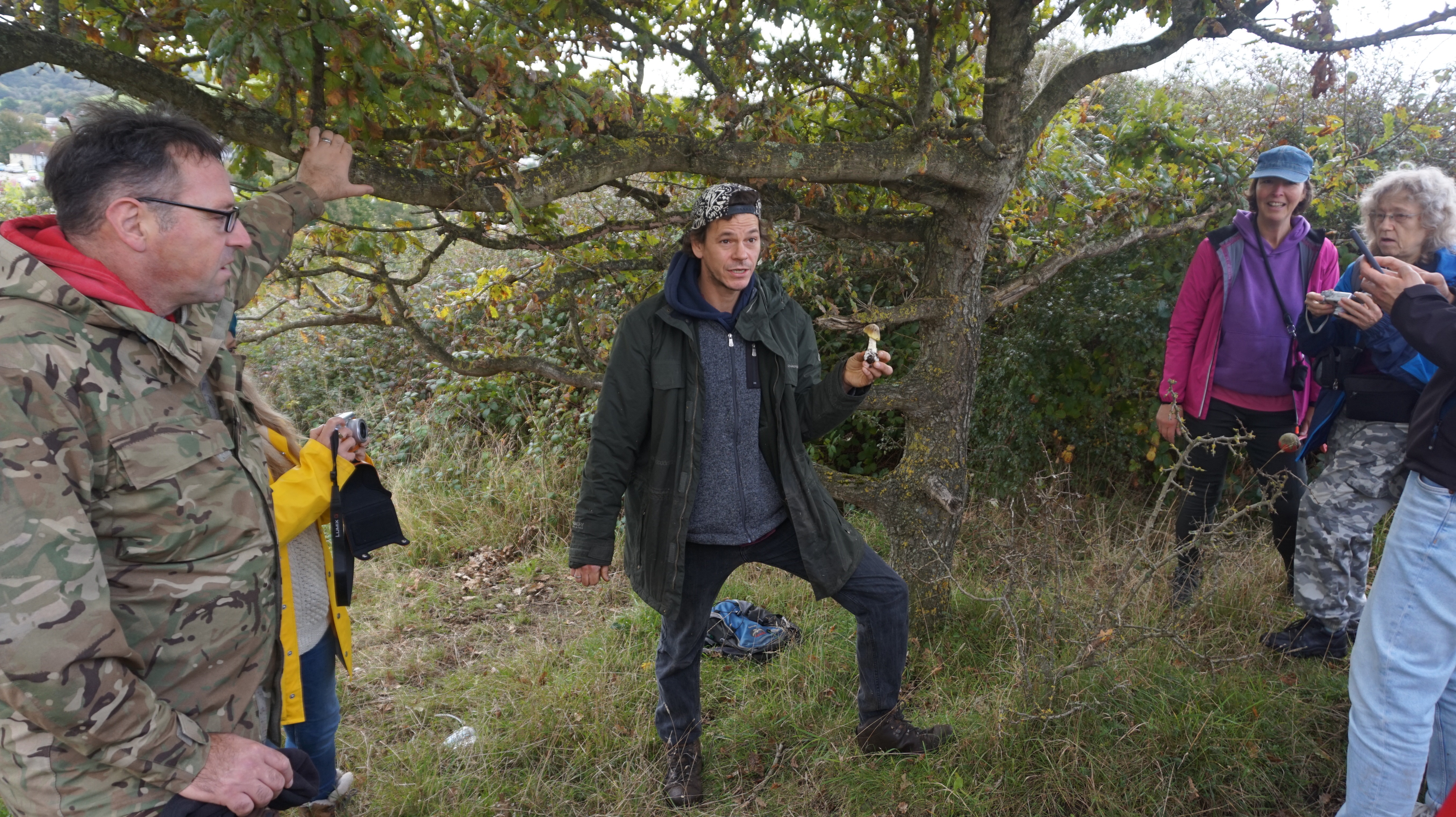 Seb from Urban Mushroom with Poison Incap mushroom